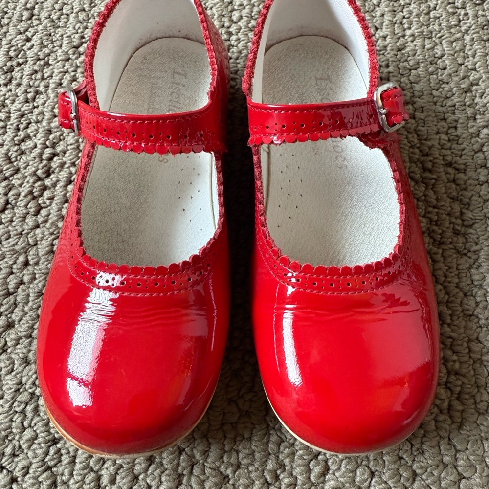 Lisette Red Patent Kids Dress Shoes